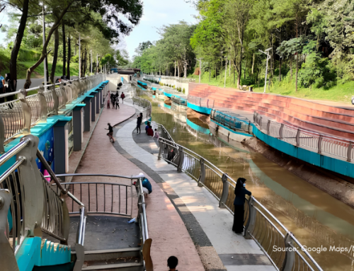 Spot Piknik Instagramable di Taman Kota 2 BSD Tepi Sungai