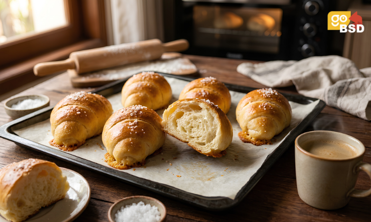 Resep Salt Bread - GoBSD