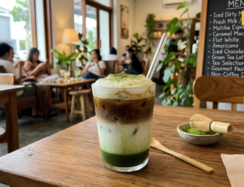 Cara Bikin Matcha Espresso Latte Creamy ala Kafe