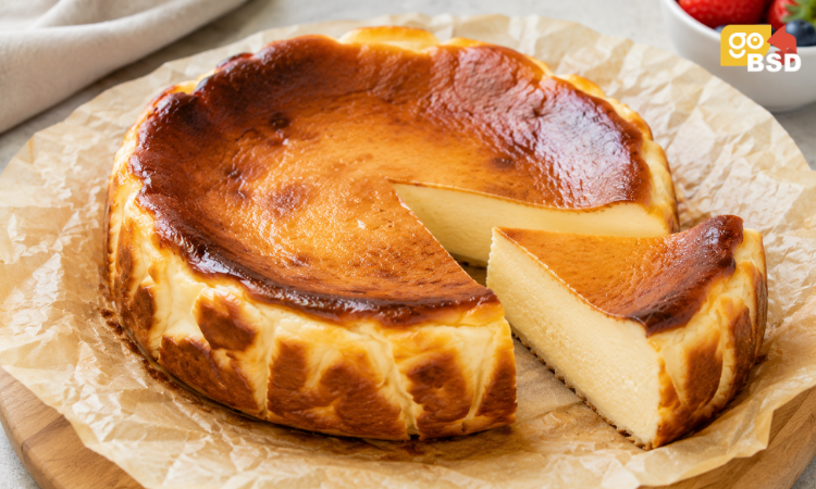 Resep Burnt Cheesecake - GoBSD