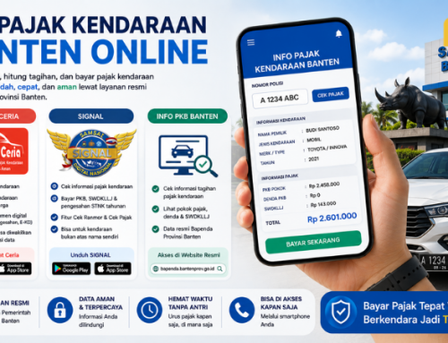 Cek Pajak Kendaraan Banten Online, Begini Caranya..