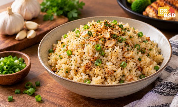 Resep Garlic Butter Rice - GoBSD