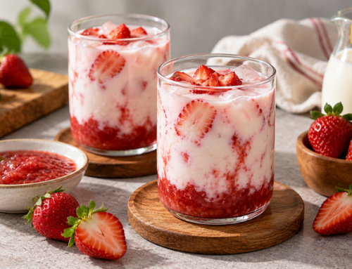 Resep Korean strawberry milk yang Segar ala Cafe Korea